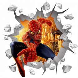 3D Spiderman 2 stiker